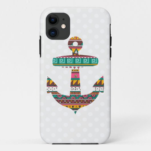 Tribal Anchor Case-Mate iPhone Case (Achterkant)