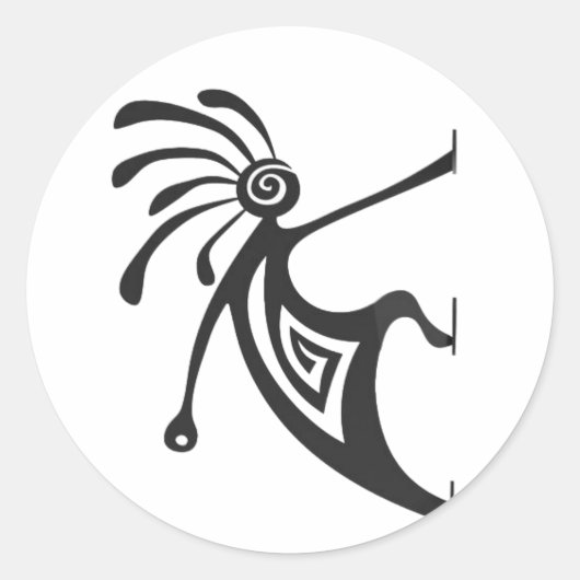 Tribal art sticker  (Voorkant)
