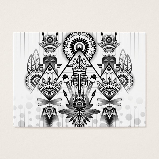 Tribal autochtone Abstrait (Devant)