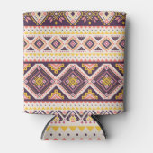 Tribal Aztec gestreept, geometrisch patroon. Blikjeskoeler (Voorkant)