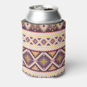 Tribal Aztec gestreept, geometrisch patroon. Blikjeskoeler (Blikje Achterkant)