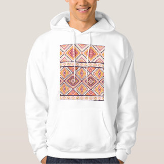 Tribal Aztec gestreepte naadloze achtergrond Hoodie