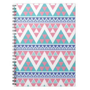 Tribal aztec kleurig patroon notitieboek