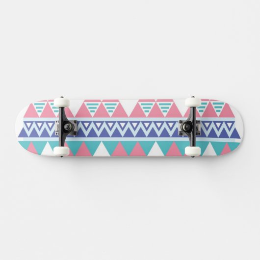 Tribal aztec kleurig patroon skateboard (Horizontaal)