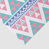 Tribal aztec kleurig patroon tissuepapier (Detail)