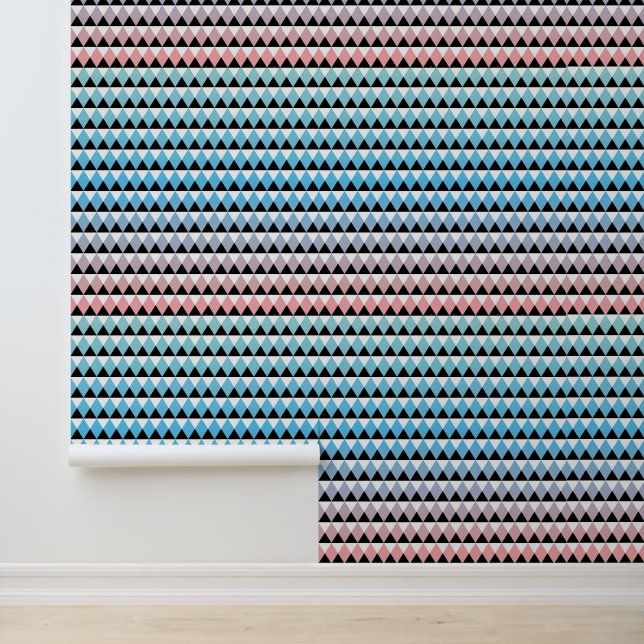 Tribal Aztec Ombre Pattern Behang (Applicatie)