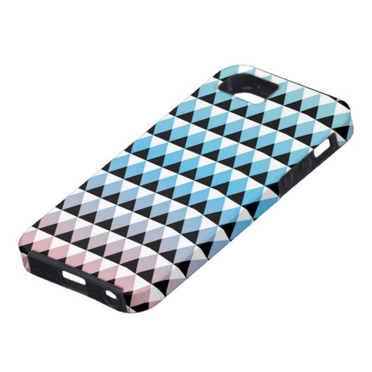 Tribal Aztec Ombre Pattern Case-Mate iPhone Case (Onderkant)
