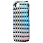 Tribal Aztec Ombre Pattern Case-Mate iPhone Case (Achterkant Links)