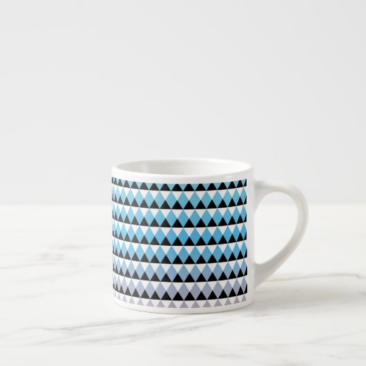 Tribal Aztec Ombre Pattern Espresso Kop (Rechts)