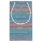 Tribal Aztec Ombre Pattern Klein Cadeauzakje (Achterkant)