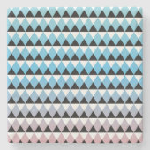 Tribal Aztec Ombre Pattern Stenen Onderzetter (Voorkant)