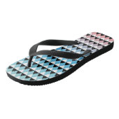 Tribal Aztec Ombre Pattern Teenslippers (Schuin)