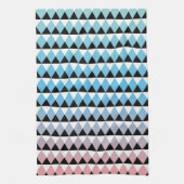 Tribal Aztec Ombre Pattern Theedoek (Verticaal)