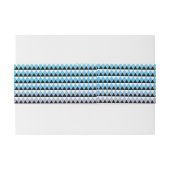 Tribal Aztec Ombre Pattern Uitnodigingen Wikkel (Achterkant Voorbeeld)