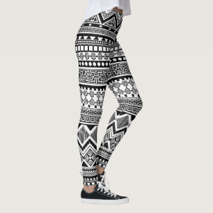 Tribal Aztec patroon Leggings