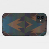 Tribal Aztec Patroon Zuidwest Design Telefoon Case (Achterkant (horizontaal))