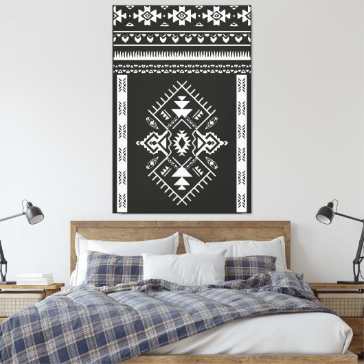 TRIBAL AZTEC - Toile enveloppée (Insitu(Chambre))
