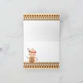 Tribal Baby shower Merci Cartes (Intérieur)