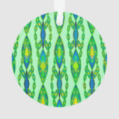 Tribal Batik - Mint, Emerald Green et Blue (dos)