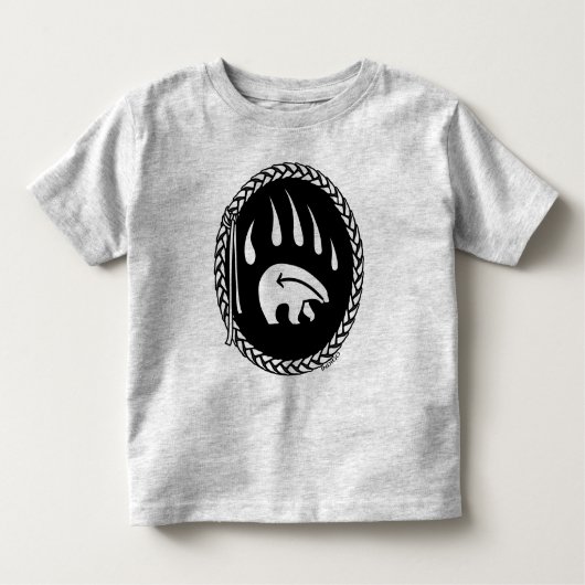 Tribal Bear Art Baby T-shirt Bear Claw Toddler Tee (Devant)