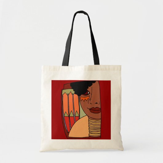 TRIBAL BEAUTY TOTE BAG (Voorkant)
