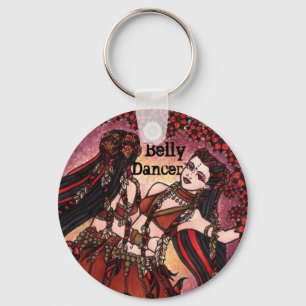 Tribal Belly Dancer Sleutelhanger