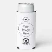 Tribal Black Scorpion Monogram (Seltzer Voorkant)