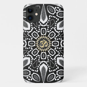 Tribal Black+White Aum iPhone 4 Case-Mate 11 Hoesje
