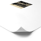 Tribal Black Woman Poster (Hoek)