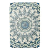 Tribal Blue Green Mandala Badmat (Voorkant Verticaal)