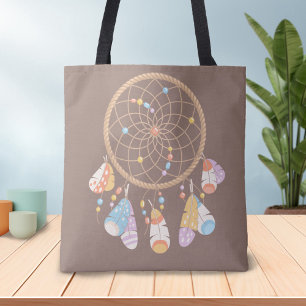 Tribal Boho Dreamweaver op Brown Draagtas