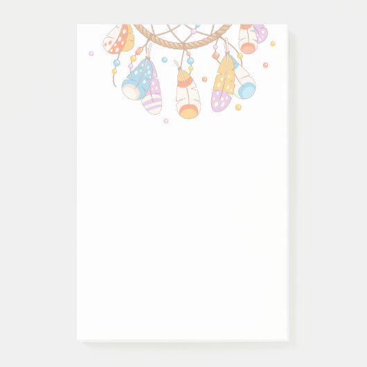 Tribal Boho Drocatcher Post-it® Notes (Voorkant)
