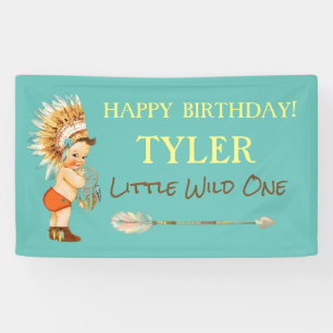 Tribal Boy Headdress Inative American Arrow Spandoek