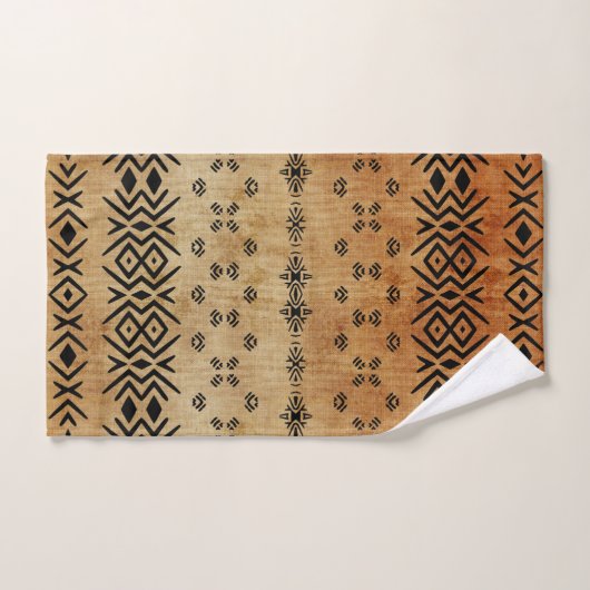 Tribal Brown beige (Serviette à main)