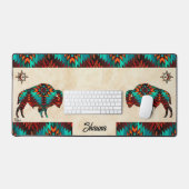 Tribal Buffalo en zon Bureaumat (Keyboard & Muis)