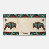 Tribal Buffalo en zon Bureaumat (Voorkant)