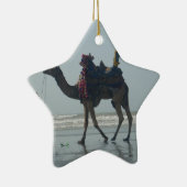 Tribal Camel Ride: Morning Tide Sands & Zee Keramisch Ornament (Rechts)