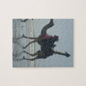 Tribal Camel Ride: Morning Tide Sands & Zee Legpuzzel (Horizontaal)