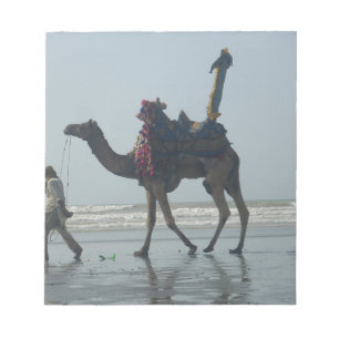 Tribal Camel Ride: Morning Tide Sands & Zee Notitieblok
