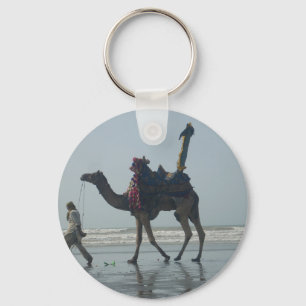 Tribal Camel Ride: Morning Tide Sands & Zee Sleutelhanger