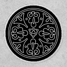 Tribal celtique Viking Abstrait Ornement rond