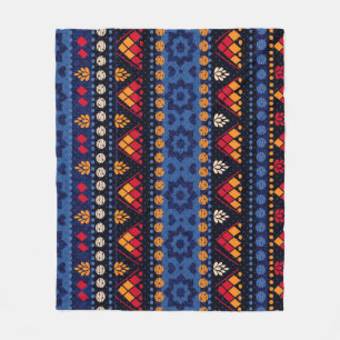 Tribal Design: Multifunctioneel naadloos patroon. Fleece Deken