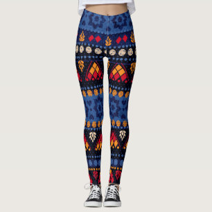 Tribal Design: Multifunctioneel naadloos patroon. Leggings