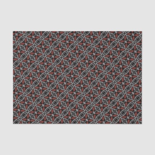 Tribal Diamond Tissuepapier (Voorkant)