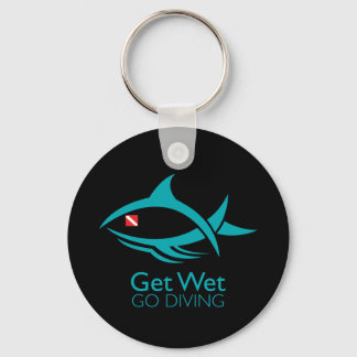 Tribal Dive Fish Sleutelhanger