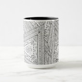 Tribal Doodle 2 Mok (Midden)