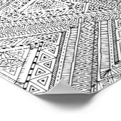 Tribal Doodle 2 Poster (Hoek)