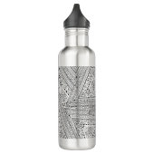 Tribal Doodle 2 Waterfles (Links)