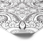 Tribal Doodle 3 Poster (Hoek)