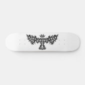 Tribal Dragon Bird Tattoo Design Skateboard (Horizontaal)
